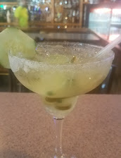 Cucumber Jalepeno Patron Margarita