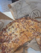 Medium Onion Sausage Pizza