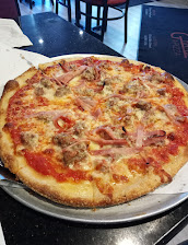 Ham And Sausage Pizza