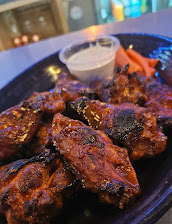 Coal Fired Smoked Wings