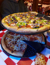 Cheese Pizza And House Special Pizza